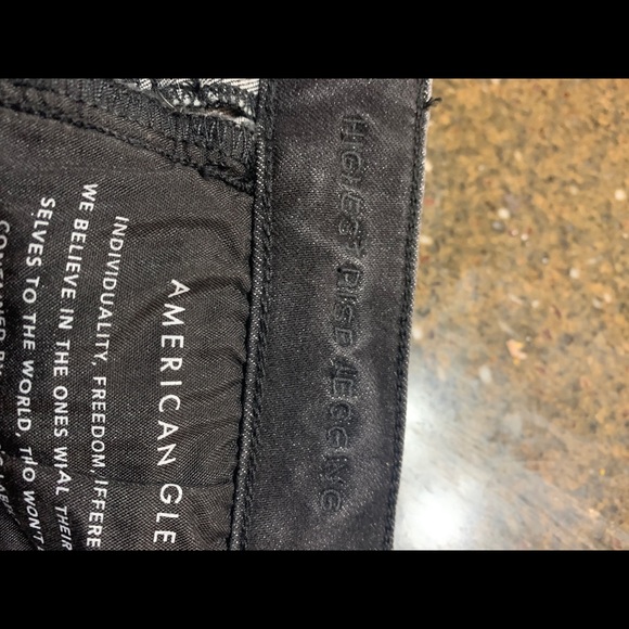 AEO Ne(x)t Level Stretch jegging in charcoal gray - Picture 5 of 7